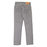 LEVI'S 511 Jeans Mens Grey Slim Straight W28 L29
