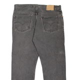 LEVI'S 505 Jeans Mens Grey Regular Straight 90s W42 L30