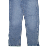 LEVI'S 505 Jeans Mens Blue Regular Straight Stone Wash W37 L29