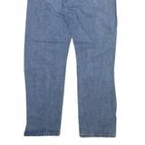 LEVI'S 505 Jeans Mens Blue Regular Straight Stone Wash W37 L29