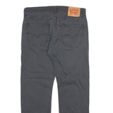 LEVI'S 502 Jeans Mens Grey Regular Tapered W32 L27