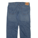 LEVI'S 559 Jeans Mens Blue Relaxed Straight Stone Wash W38 L32