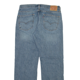 LEVI'S 559 Jeans Mens Blue Relaxed Straight Stone Wash W36 L34