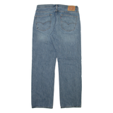 LEVI'S 559 Jeans Mens Blue Relaxed Straight Stone Wash W36 L34