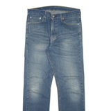 LEVI'S 513 Jeans Mens Blue Slim Straight Stone Wash W32 L32