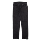 LEVI'S 511 Jeans Mens Black Slim Straight W26 L27