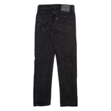 LEVI'S 511 Jeans Mens Black Slim Straight W26 L27