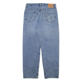 LEVI'S 550 Jeans Mens Blue Relaxed Tapered Stone Wash W36 L32