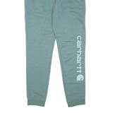 CARHARTT Mens Joggers Green Tapered S W30 L32