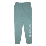 CARHARTT Mens Joggers Green Tapered S W30 L32