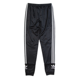 ADIDAS ORIGINALS Womens Track Pants Black Tapered UK 8 W27 L28
