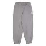 PUMA Mens Joggers Grey Tapered XS W28 L26