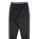 ADIDAS Mens Track Pants Black Tapered S W26 L29