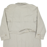 MICHEL Mens Trench Coat Beige L