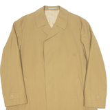 MELKA STATESMAN Mens Trench Coat Beige 90s L