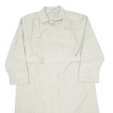 Belted Womens Trench Coat Cream 90s L