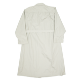 Belted Womens Trench Coat Cream 90s L