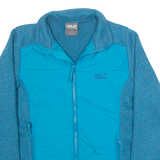 JACK WOLFSKIN Womens Fleece Jacket Blue S