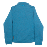 JACK WOLFSKIN Womens Fleece Jacket Blue S