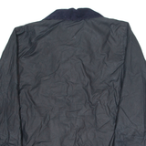 ROYAL WINDSOR Mens Wax Jacket Black 90s S