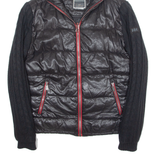 HELLY HANSEN Insulated Womens Puffer Coat Black Hooded M