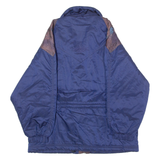 STORY Womens Jacket Blue 90s Colourblock UK 14