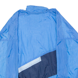 CATCH Mens Shell Jacket Blue 80s Colourblock XL