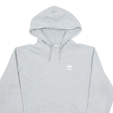 ADIDAS Mens Grey Hoodie S