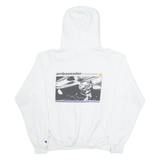 CHAMPION Saturn Mens White Hoodie M