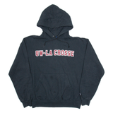 CHAMPION UW-LA Crosse Mens Black Hoodie L