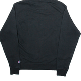 CHAMPION Mens Black Hoodie S