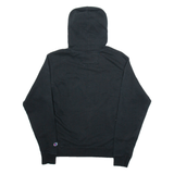 CHAMPION Mens Black Hoodie S