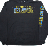 CHAMPION University Of Delaware Mens Black Hoodie USA XL