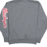 CHAMPION Ohio State Mens Grey Hoodie USA M