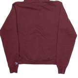 CHAMPION Fox Walley Techical College Mens Maroon Hoodie USA S