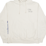 CHAMPION One Stop Mens Beige Hoodie L