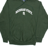STEVE & BARRYS Michigan State Mens Green Hoodie USA S