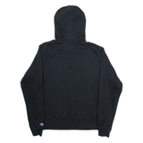 CHAMPION Mens Black Hoodie M