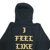CHAMPION Madpoppin Mens Black Hoodie S