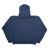 CHAMPION University Of Wisconsin Eau Claire Mens Blue Hoodie USA XL