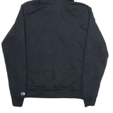 CHAMPION Mens Black Hoodie S