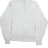 CHAMPION Mens Grey Hoodie S