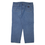 DICKIES Mens Jeans Blue Regular Straight W42 L30