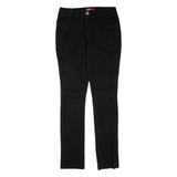 DICKIES Womens Jeans Black Regular Straight W26 L30