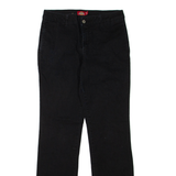 DICKIES Womens Jeans Black Regular Bootcut W28 L31