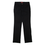 DICKIES Womens Jeans Black Regular Bootcut W28 L31