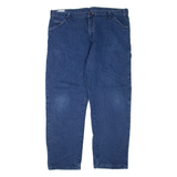 DICKIES Mens Jeans Blue Regular Straight W40 L30