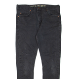 DICKIES Mens Jeans Grey Regular Skinny W32 L28