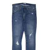 TOMMY HILFIGER Distressed Womens Jeans Blue Regular Skinny W29 L31