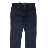 TOMMY HILFIGER Womens Jeans Blue Slim Straight W28 L29